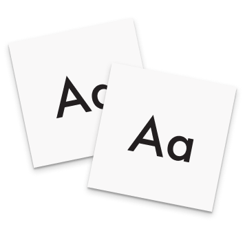 Font memory game